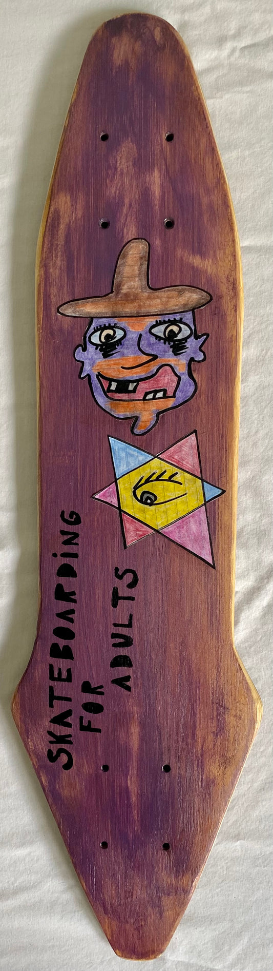 Purple Cowboy With Jewish Star