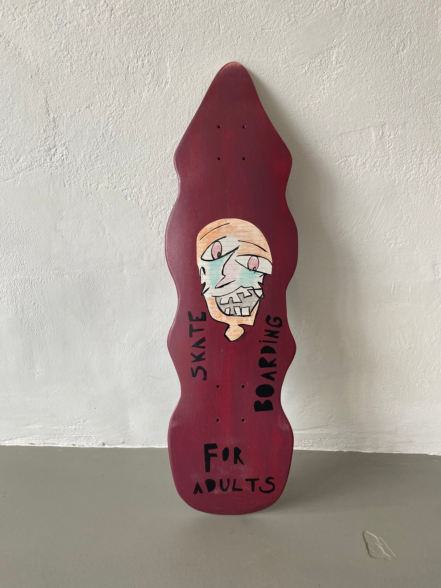 Maroon Christmas-Tree Shaped Cruiser