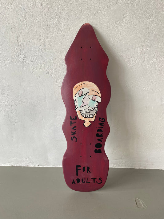 Maroon Christmas-Tree Shaped Cruiser