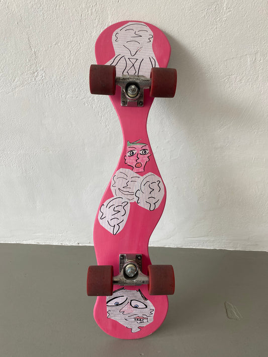 Pink Alien Shape Cruiser