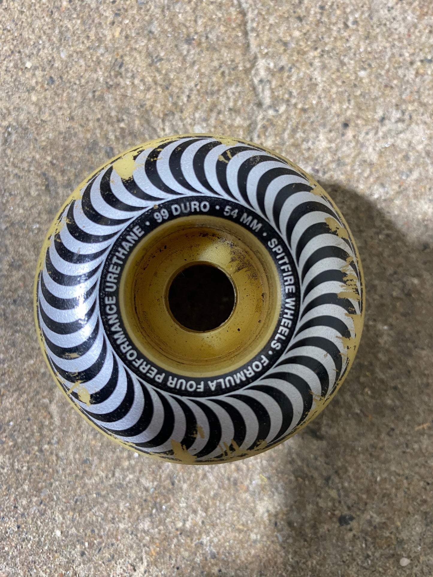 Spitfire Formula Four 54mm Skateboard Wheels (Used)