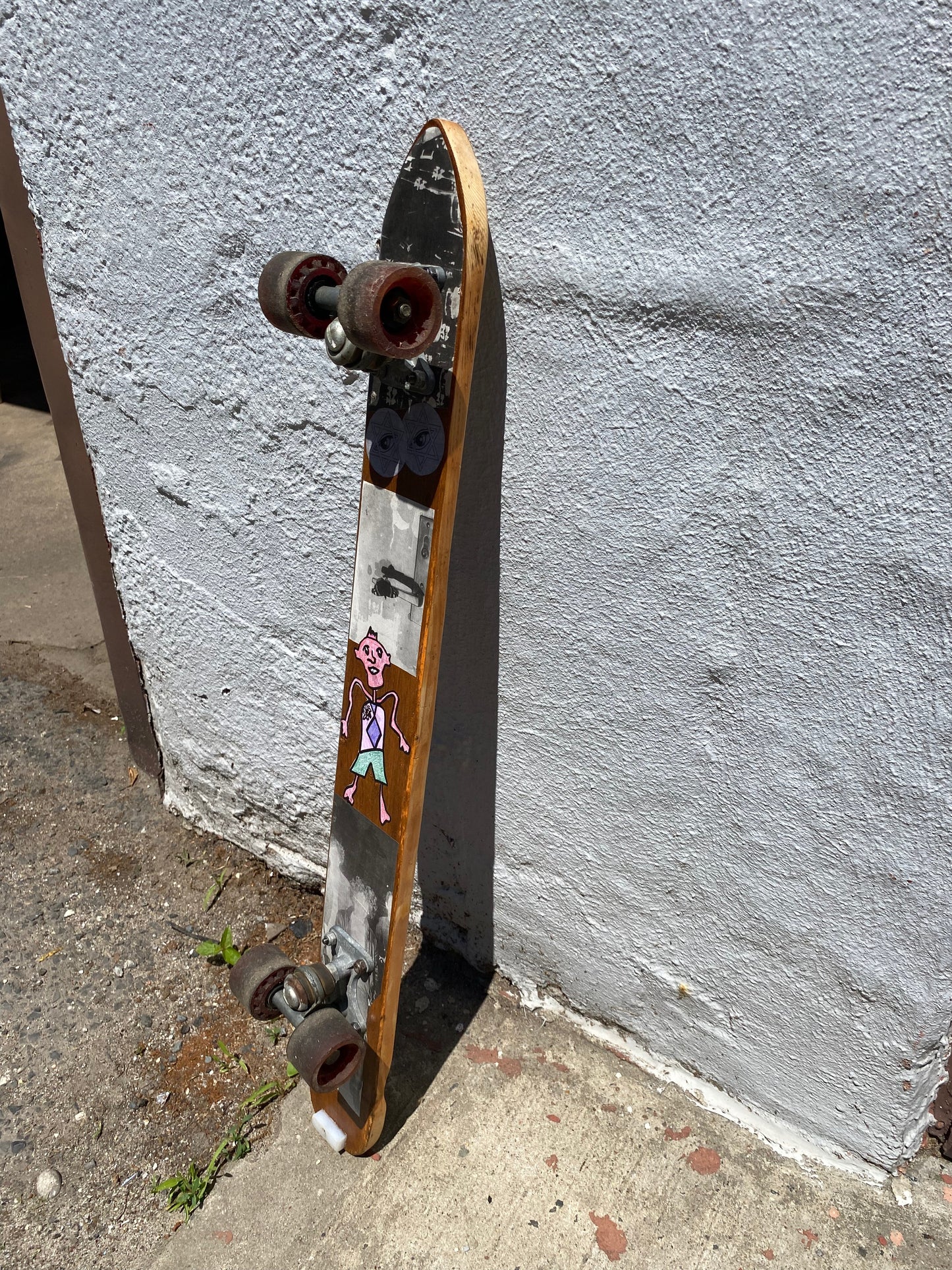 Red Fucking Business Plank Cruiser