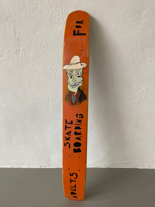 Orange Ski-Shaped Cruiser