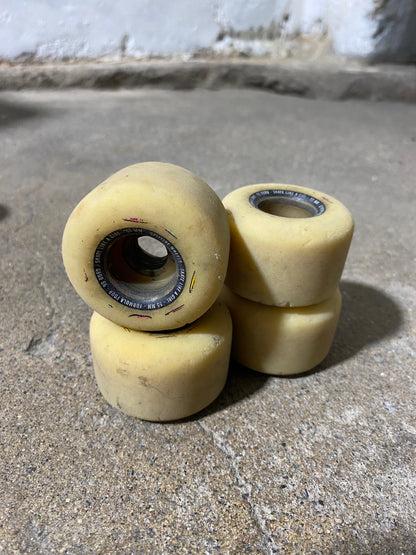 Spitfire Skate Like A Girl 55mm Skateboard Wheels (Used)