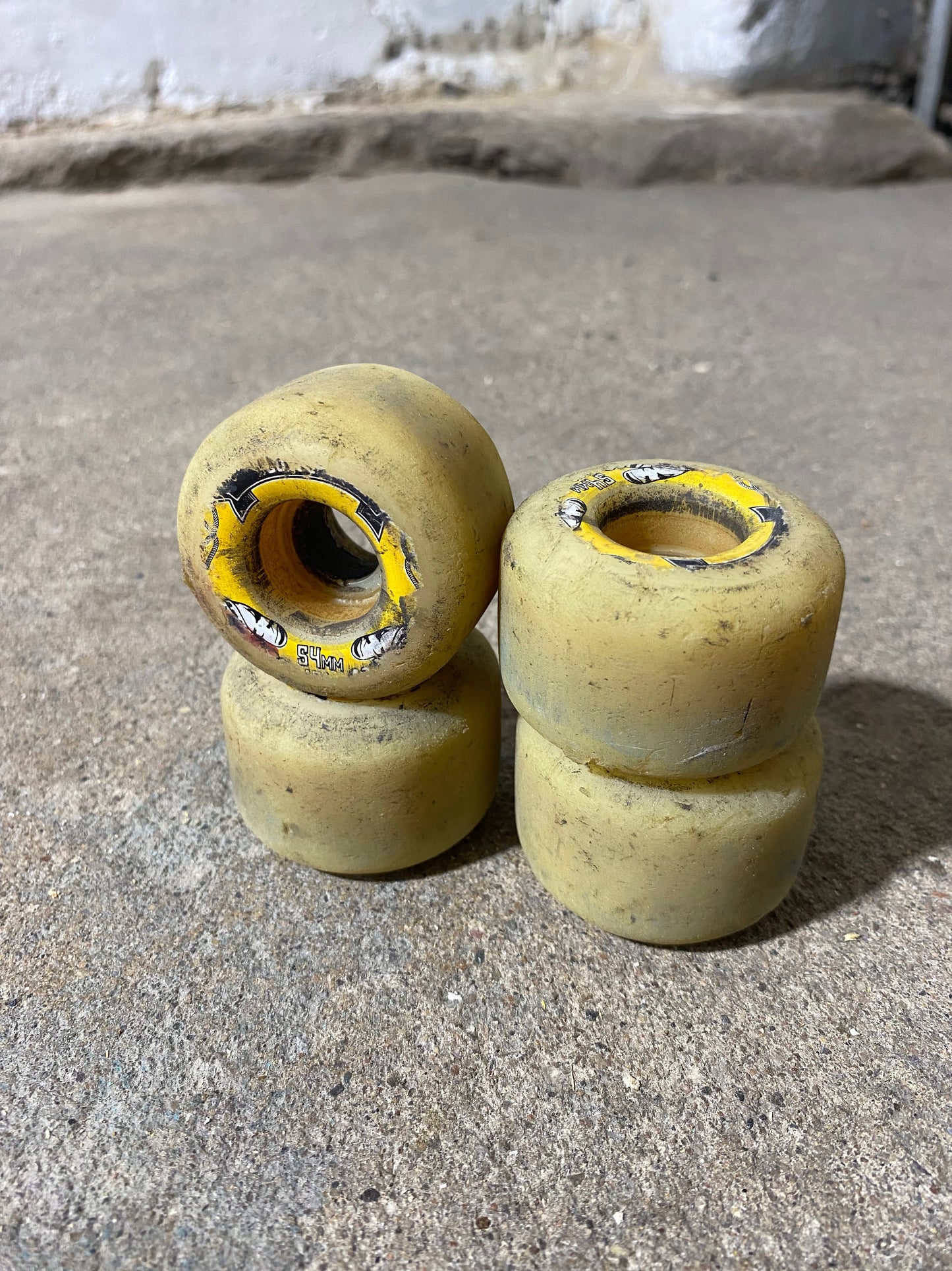 Prize Fighter 54mm Skateboard Wheels (Used)